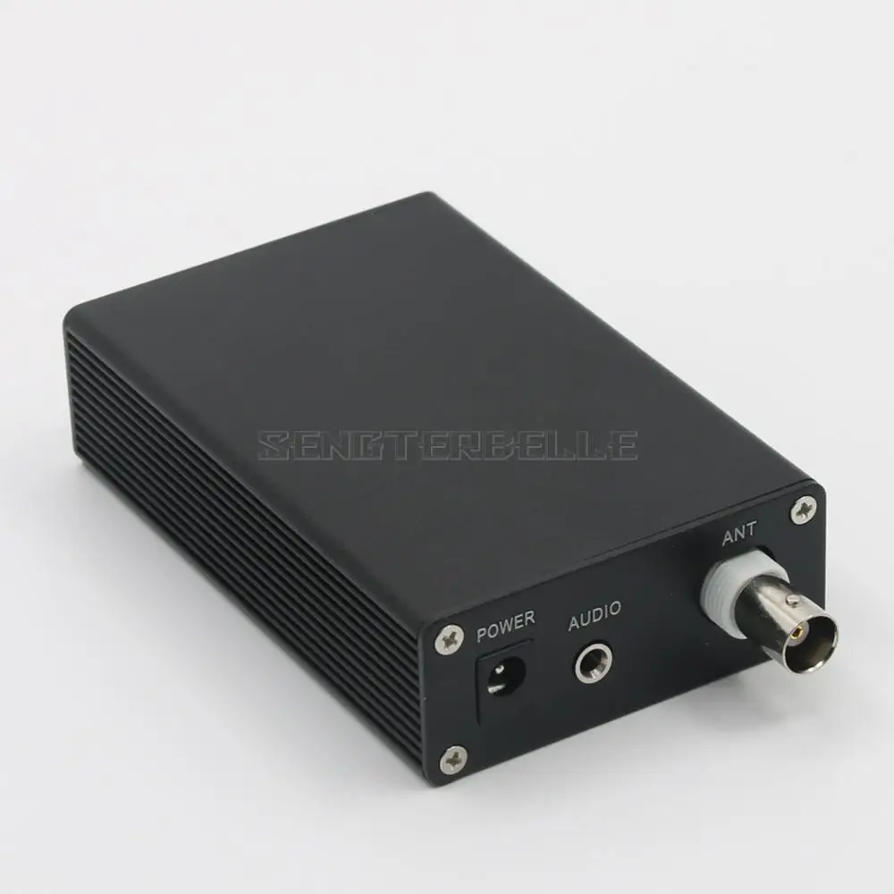 Transmissor forte rf70120 5w cnc estéreo portátil, sinal de alta fidelidade, circuito de microfone sem fio 87-109m de frequência