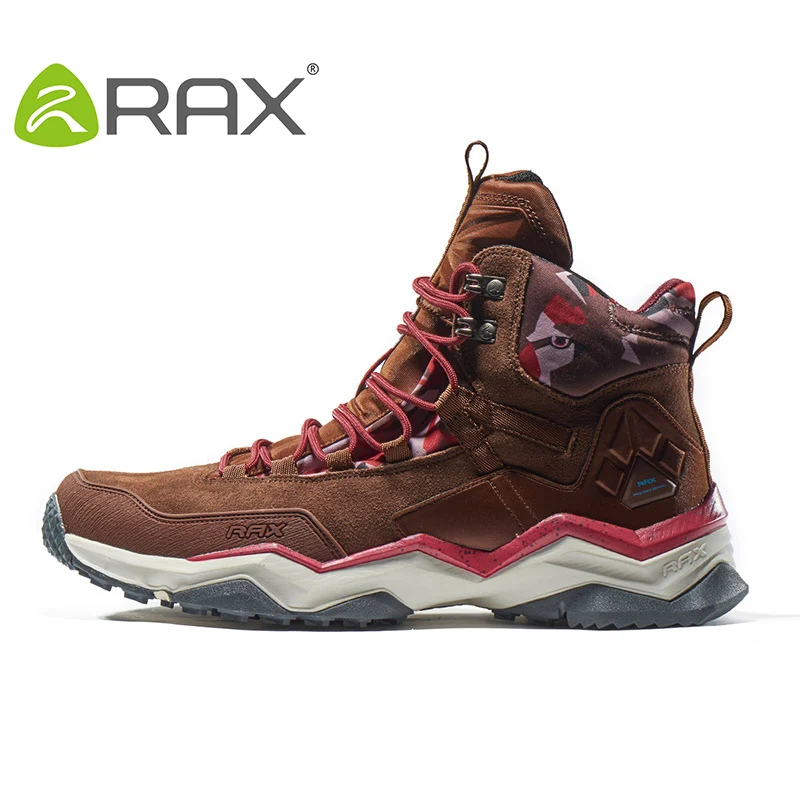 Rax Hiking Shoes Men Waterproof Winter Outdoor Mountain Boot Men hunting Lightweight Walking Shoes Men Anti-slip Trekking Boot