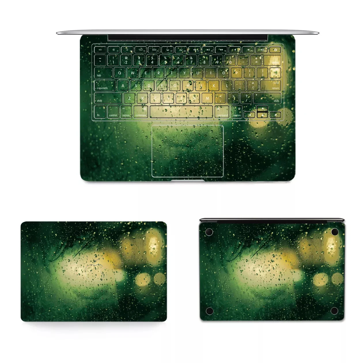 

Rainy Texture Galaxy Pattern Vinyl Sticker Decal Skin Anti-Scratch Removable for Apple Macbook Pro16" A2141 13" 15" A2338 A2337