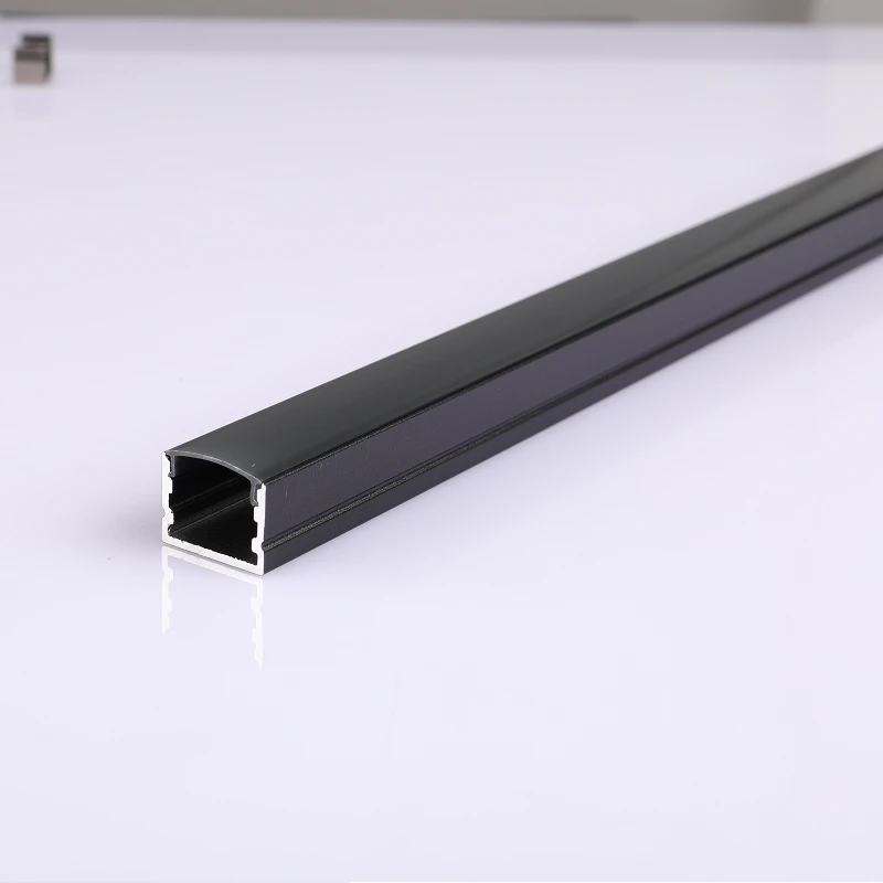 

10-30Pcs 40Inch 100cm U Black Led Aluminium Profile,12V Bar Light Housing Cover 2835 Double Row Strip Linear Kitchen Cabinet