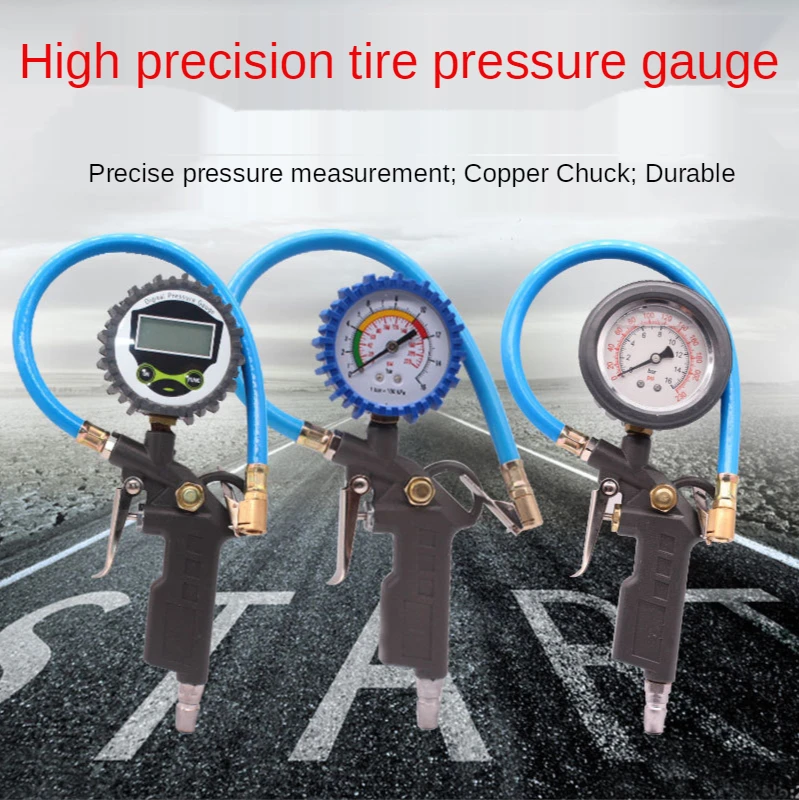 

Digital tire pressure detection table car tire pressure gauge tire pressure gun barometer automobile tire pressure gauge