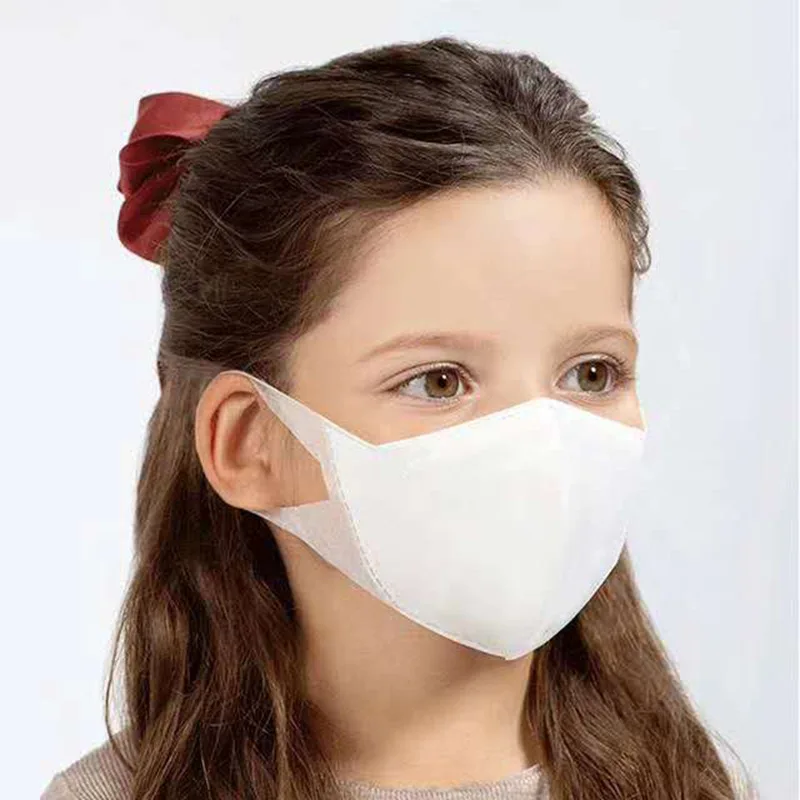 Disposable child masks3D Stereo Folding Mask Three-layer Anti Dust Antibacterial Breathable and Dustproof Protective Child Masks