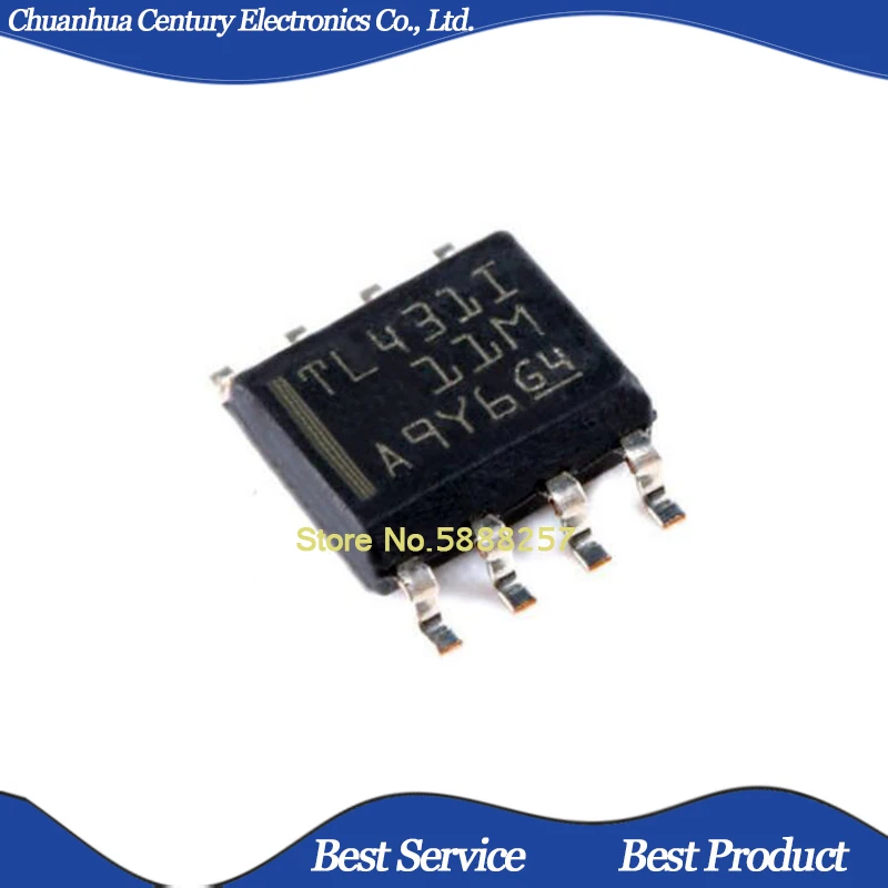 10 Cái/lốc TL431IDR TL431I TL4311 SOP8 Mới Và Ban Đầu Còn Hàng