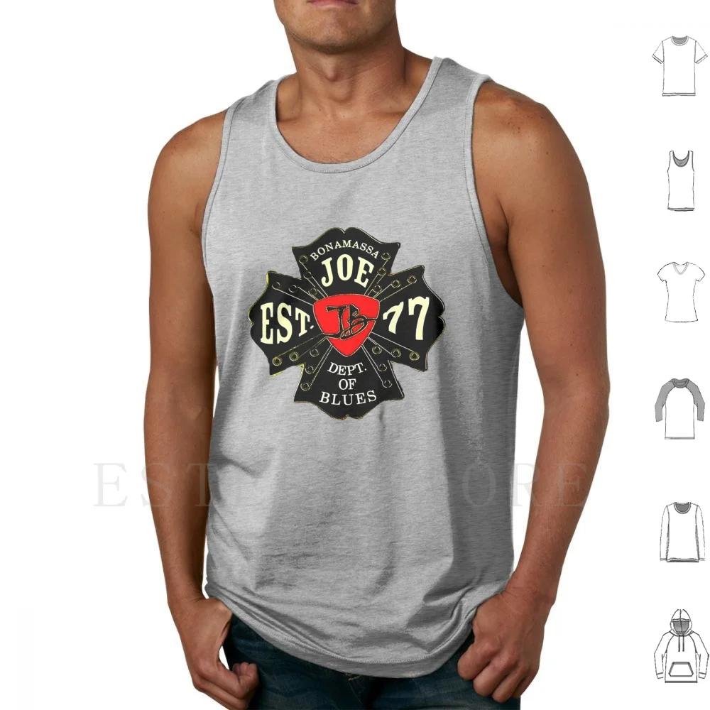 Best Blues Singer Joe Tank Tops Vest Sleeveless Band Ranyongko Shinedown Judas Priest Anthrax The Smashing Pumpkins Rush