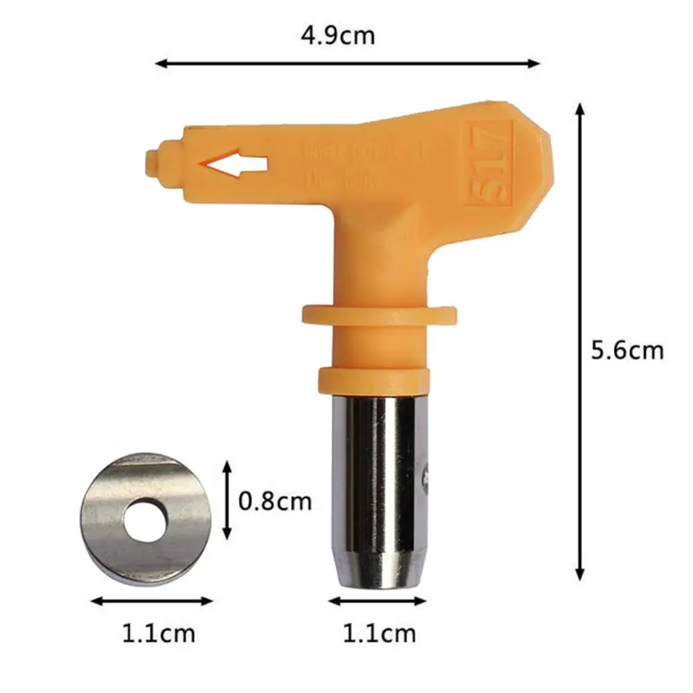 Ugello con punta per pistola a spruzzo Airless serie 1/2/3/4/5/6 per spruzzatore di vernice Titan Wagner per vari spruzzatori Dropshipp