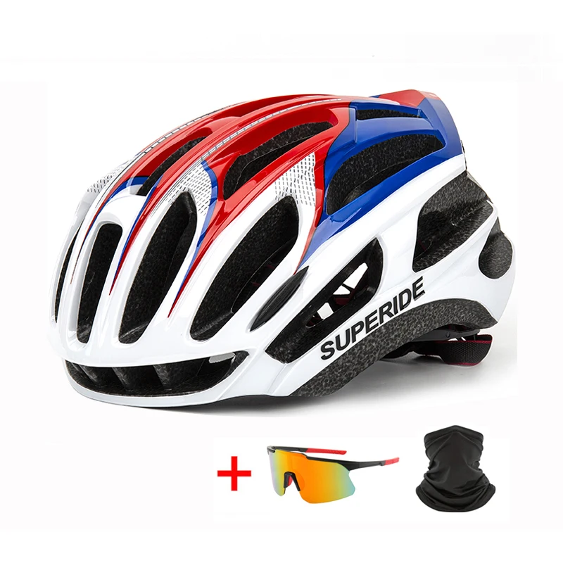 SUPERIDE Men Women Road Bike Mountain Bike Helmet Sports Aero Racing Cycling Helmet Anti-impact TRAIL DH MTB Bicycle Helmet