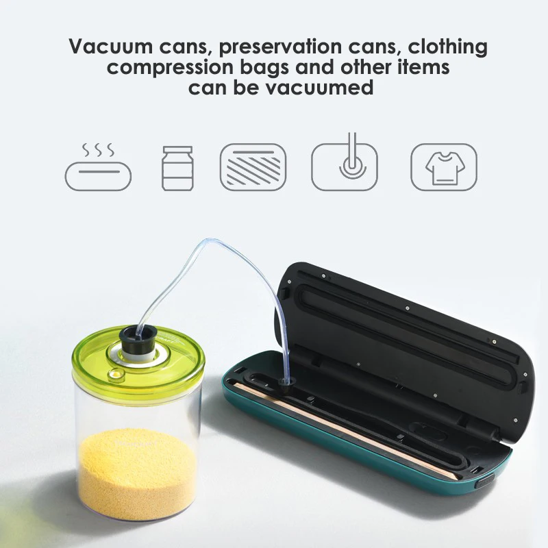 家庭用食品真空シーラー,食品真空シール機,220V,電気真空シーラー