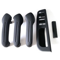 For VW Bora Golf 4 MK4 Jetta 1999 2000 2001 2002 2003 2004 Switch Door Handle Panel Set