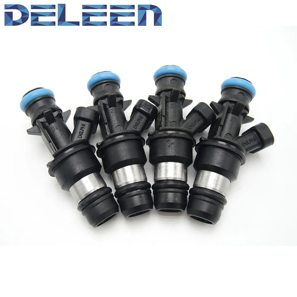 Deleen Rebuilt 8Pcs OEM Delphi Part 25320287 fuel injectors 2003-2007 Hummer H2 6L V8 Car Accessories