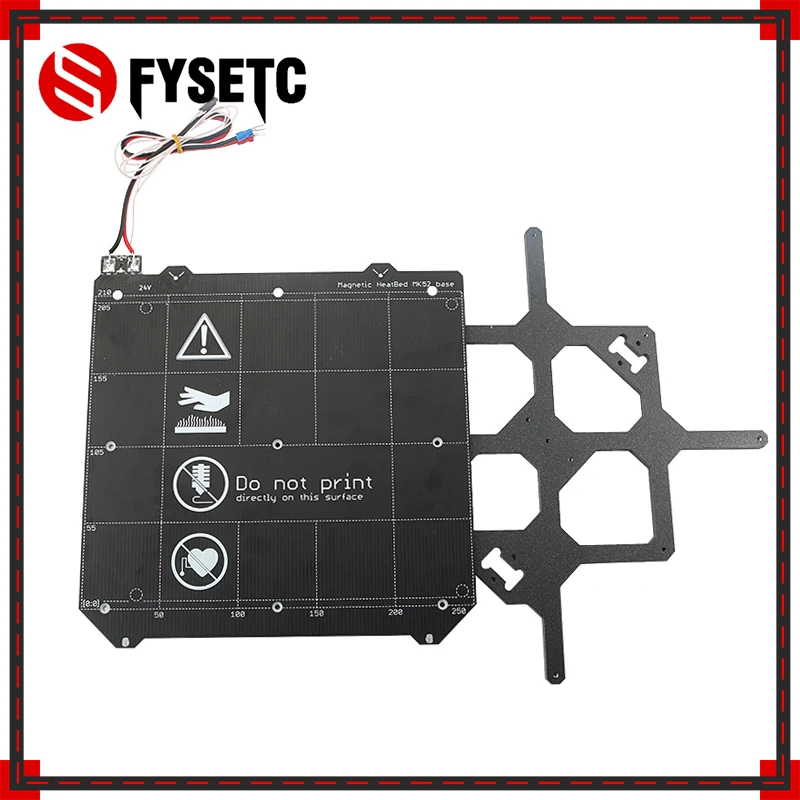 FYSETC Voron Switchwire Heated Bed 24V MK3 Y carriage For Prusa i3 MK3S MK52 and Voron Switchwire 3D Printer Accessories