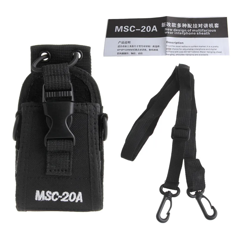 

MSC-20A Multi-function Radio Case Holder for BAOFENG uv-5r UV82 UV8D UV6 GT-3