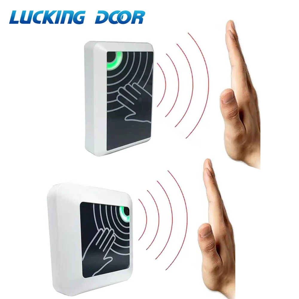 

No Touch Infrared Lock Exit Button IR Door Release Switch Surface Install Contactless Door Lock Release Switch Touchless