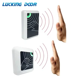 Contactless Door Lock Release Switch, Nenhum Toque Infrared Lock Exit Button, IR Porta Release Switch, Superfície Instalar