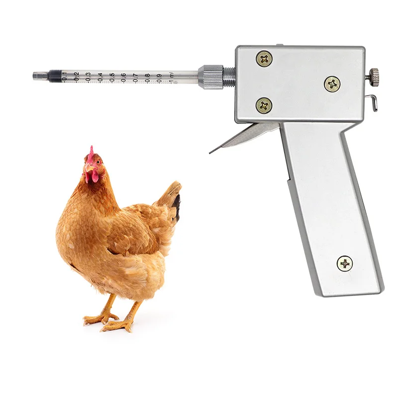 

Poultry Chicken Continuous Insemination Semen Gun Metering Adjustable Operation Simple Chicken Sperm Artificial Insemination
