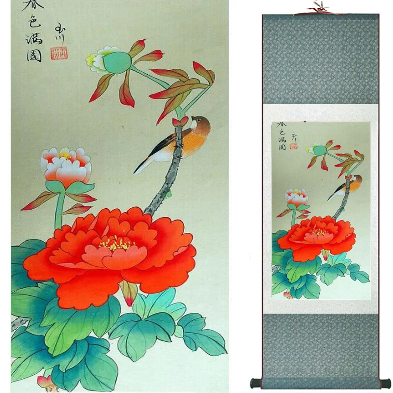 

Flowers painting Chinese traditional art painting home decoration paintings20190824022