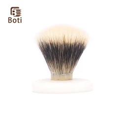 SHD Capitão Finest Two Band Badger Hair Knot Brush, Classe A, Forma do ventilador, Barba Ferramenta de barbear Cuidado, Exclusivo