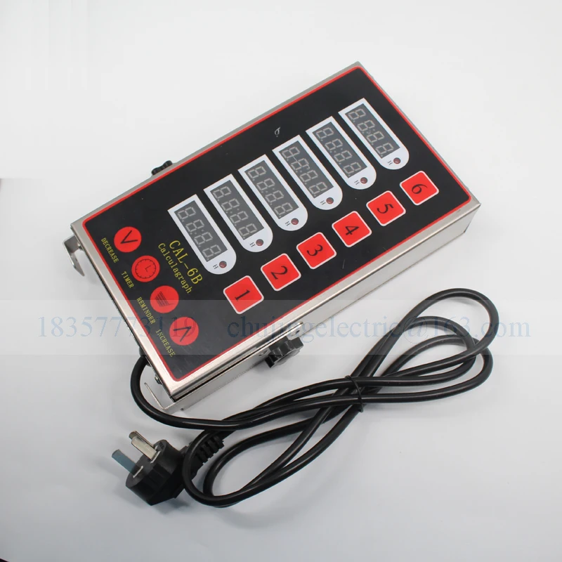 Nhà Bếp 6 Calculagraph 6 Kênh Hẹn Giờ Nhắc Nhở Đồng Hồ Bấm Giờ Sử Dụng Thương Mại Bếp Đa Kênh Hẹn Giờ