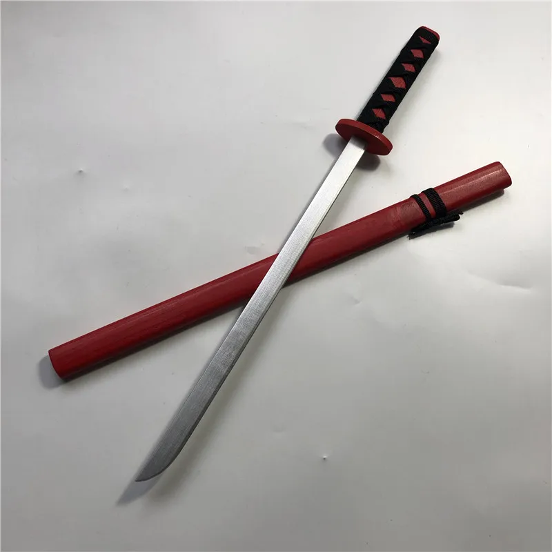 73Cm Thanh Kiếm Gỗ Mini Mô Phỏng Hoạt Hình Chống Đỡ Vũ Khí Anime Katana Samurai Cosplay Ninja Đạo Cụ Biểu Diễn Tặng Đồ Chơi Dành Cho Trẻ Em