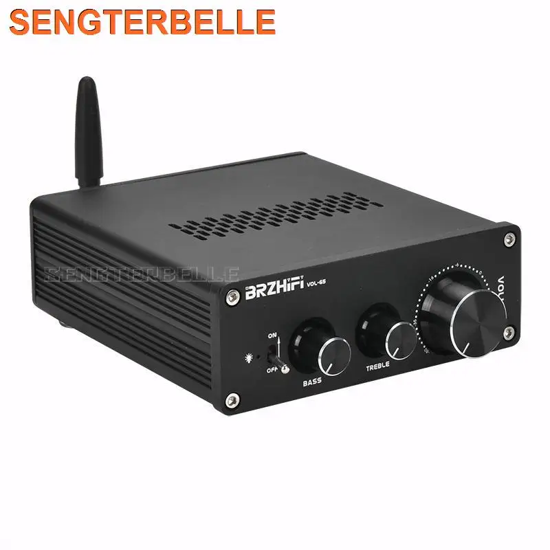 

New Latest VOL-65 Audio HiFi Bluetooth Prelifieramp 6J5 Tube Preamp With treble and bass tone adjustment