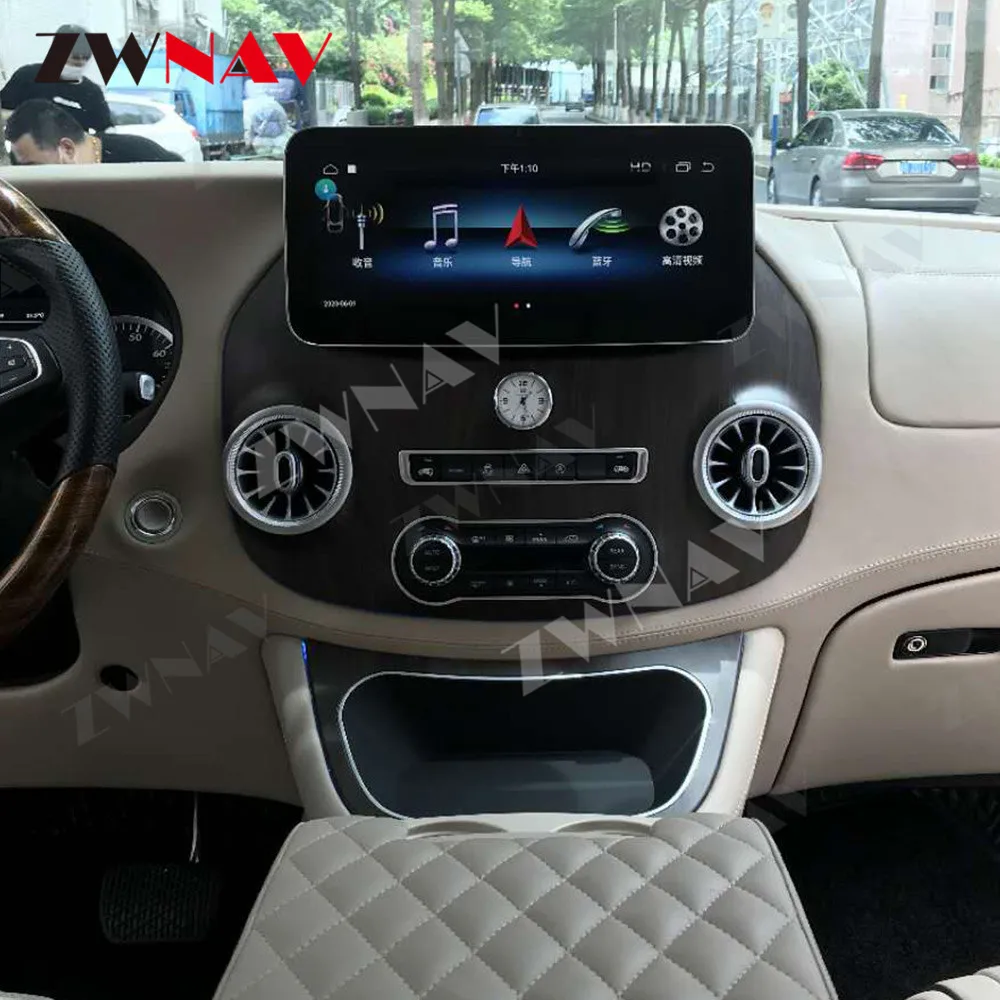 

CARPLAY Android 9.0 Multimedia 4GB 64GB ROM Car DVD player for Mercedes Benz V Class Vito Viano Valente Metris W447 headunit