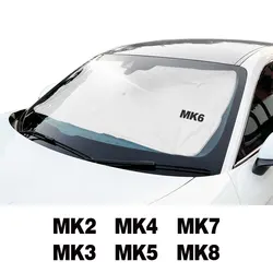 For VW Golf MK2 MK3 MK4 MK5 MK6 MK7 MK8 Sunscreen Accessories Car Windshield Sunshades Front Window Sun Shades Cover Umbrella