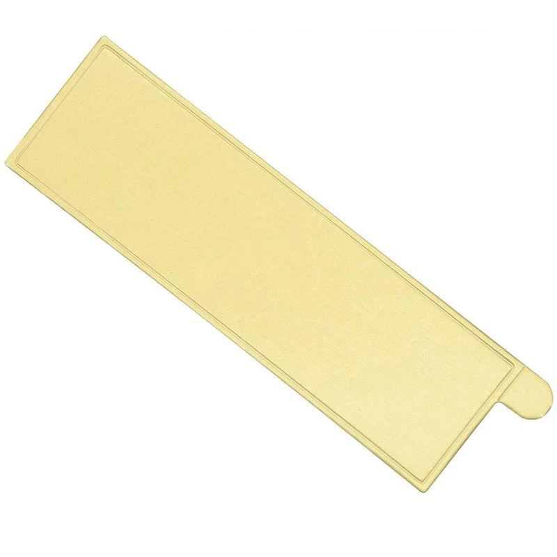 Promotion- 20 Pieces x Birthday Catering Supplies,Mousse Cake Paper Boards Cupcake Rectangle Dessert Displays Tray Plate