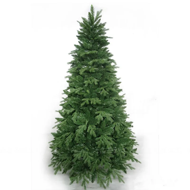 

1.5M / 1.8M / 2.1M / 2.4M Christmas Tree Naked Tree Christmas Day PE + PVC Mixed Leaves Christmas Tree Ornaments