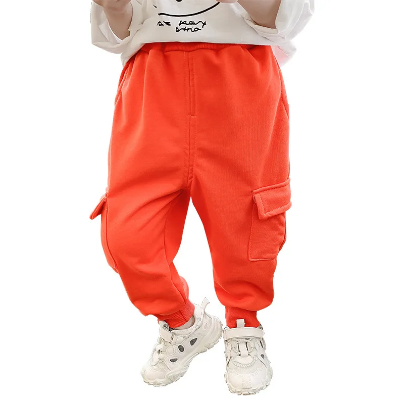 

Kids Winter Pants Spring New Style Boy and Girl Children Casual Pants Korean-style Fashion Baby Toddler Pants1-8-Year-Old