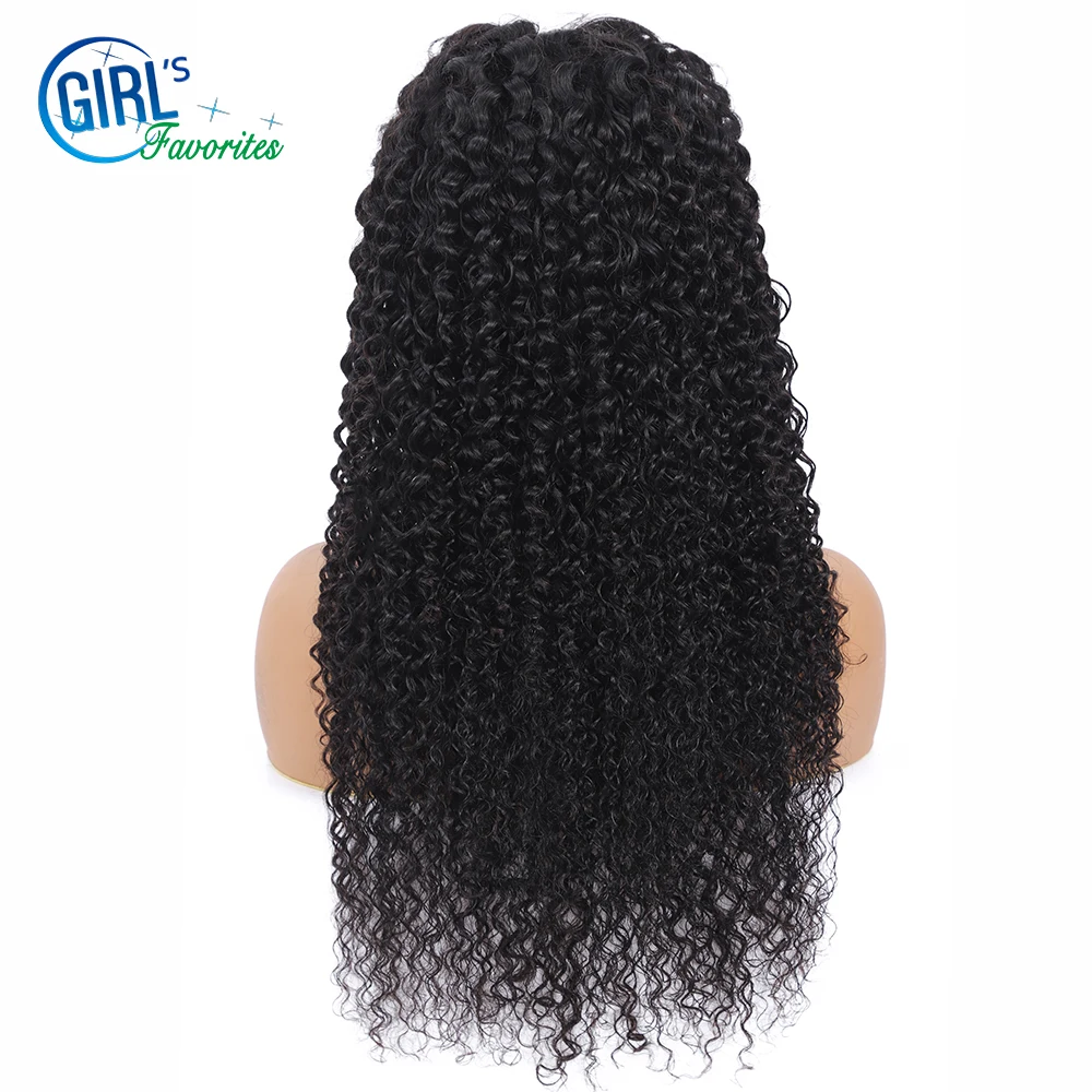 Brazilian Human Hair Wig 13x4 Lace Front Wig Jerry Curl Wigs Hd Transparent Lace Wig 100% 250 Density Can Be Dyed Or Bleached