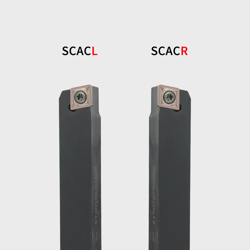 1pc SCACR2020K12 SCACL2020K12 External Turning Tool Holder CCMT Carbide Inserts Lathe CNC Cutting Tools Set