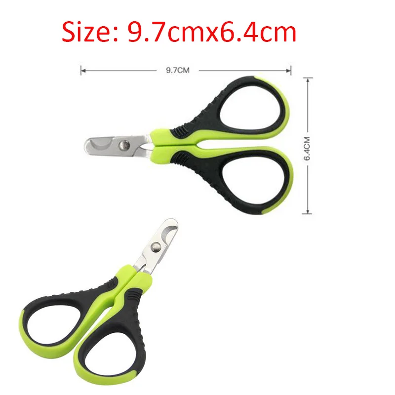 Hamster-Nagelknipser, professionelle kleine Tiere, Nageltrimmer, Schere für Kätzchen, Kaninchen, Welpen, Meerschweinchen, Frettchen, Vogel – Detail 1