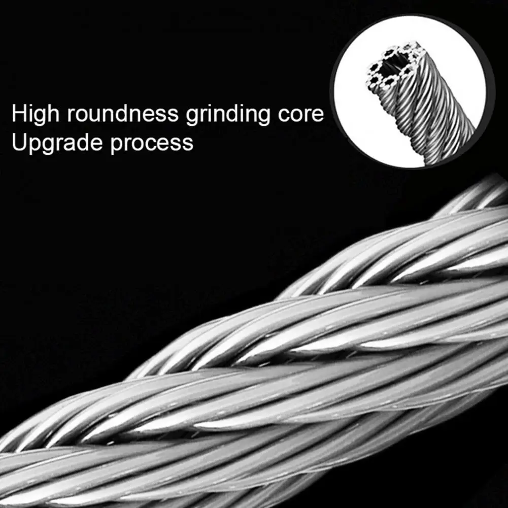 Brake Cable Wear-resistant Accurate Effect Stainless Steel Universal Anti-rust Pre-straightening Bicycle Cable for Bike