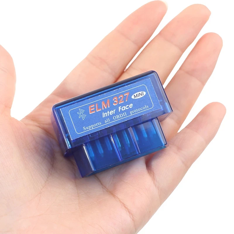 2026 Mini OBD2 Scanner ELM327 Bluetooth V1.5 Gasolin OBD2/OBDII Car Scanner Code Reader Compatible with Android And Torque Apps
