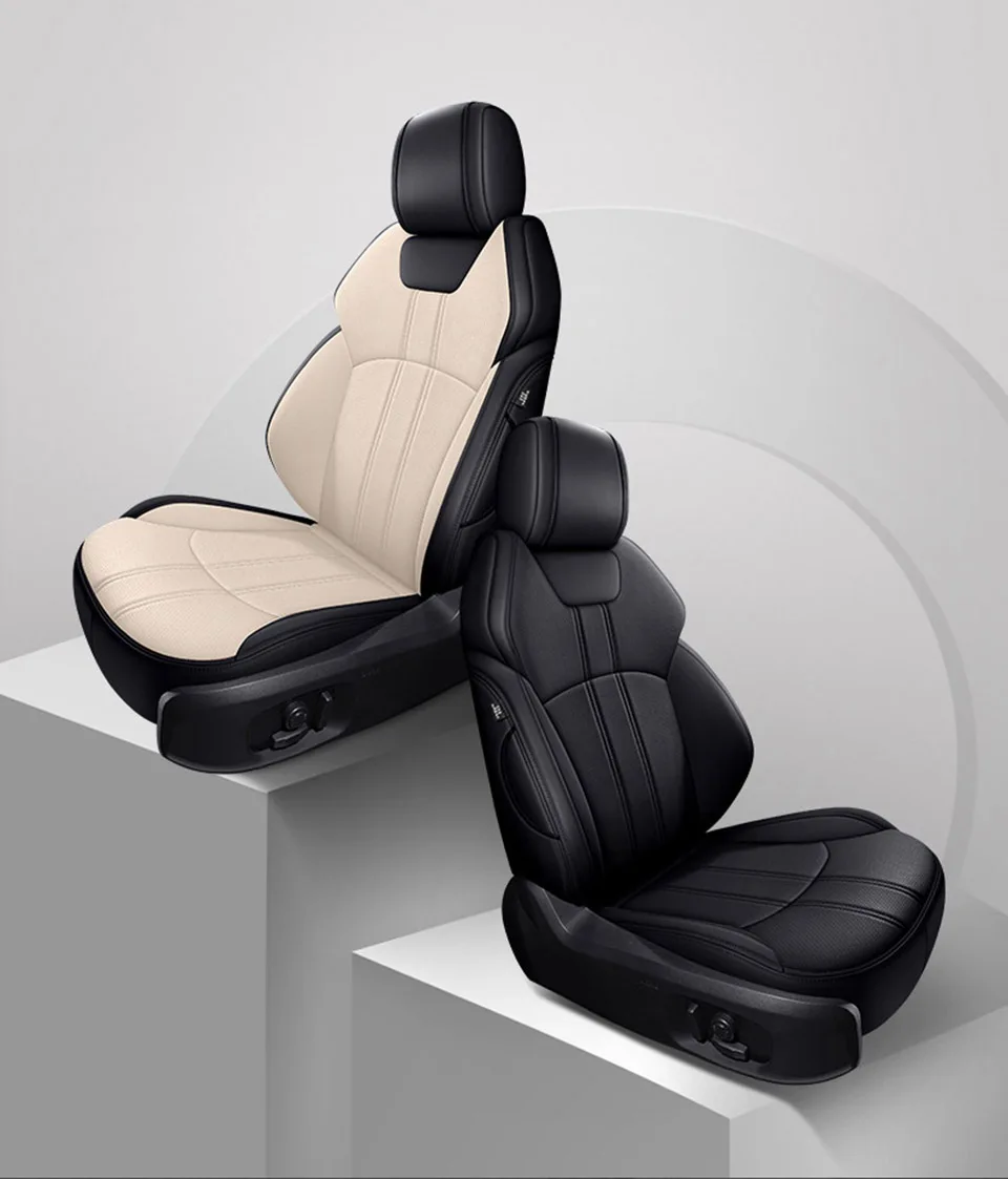 (Vorder- und Rücksitzbezüge) Leder-Autositzbezüge für Mazda CX5 2012 2013 2014 2015 2016 2017 Zubehör – Detail 2