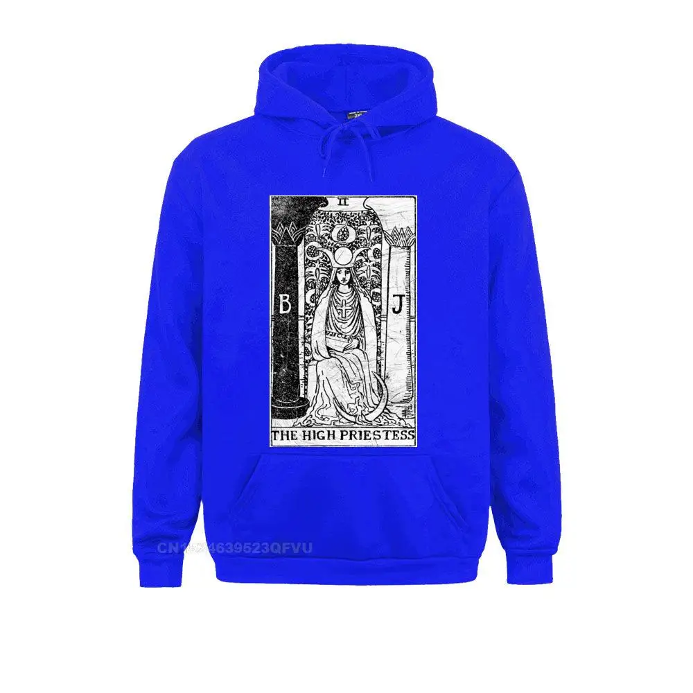 De Hoge Priestess Tarot Card Grote Arcana Tune Vertellen Occult Hoodies Mannen Premium Katoen Harajuku Vrouwen Fitness Harajuku