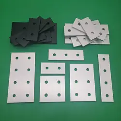 4 Holes Joining Plate 2020 2040 2550 3030 4040 4545 6060 8080 9090 Connection Corner Bracket Joint Board For Aluminium Profiles