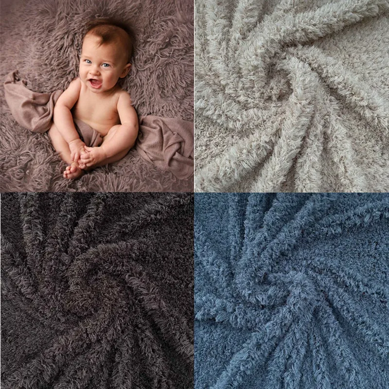 100x160cm Newborn Photography Props Blanket DIY Baby Photography Mat Blanket Boys Girls Studio Photo Shoot Background Blanket