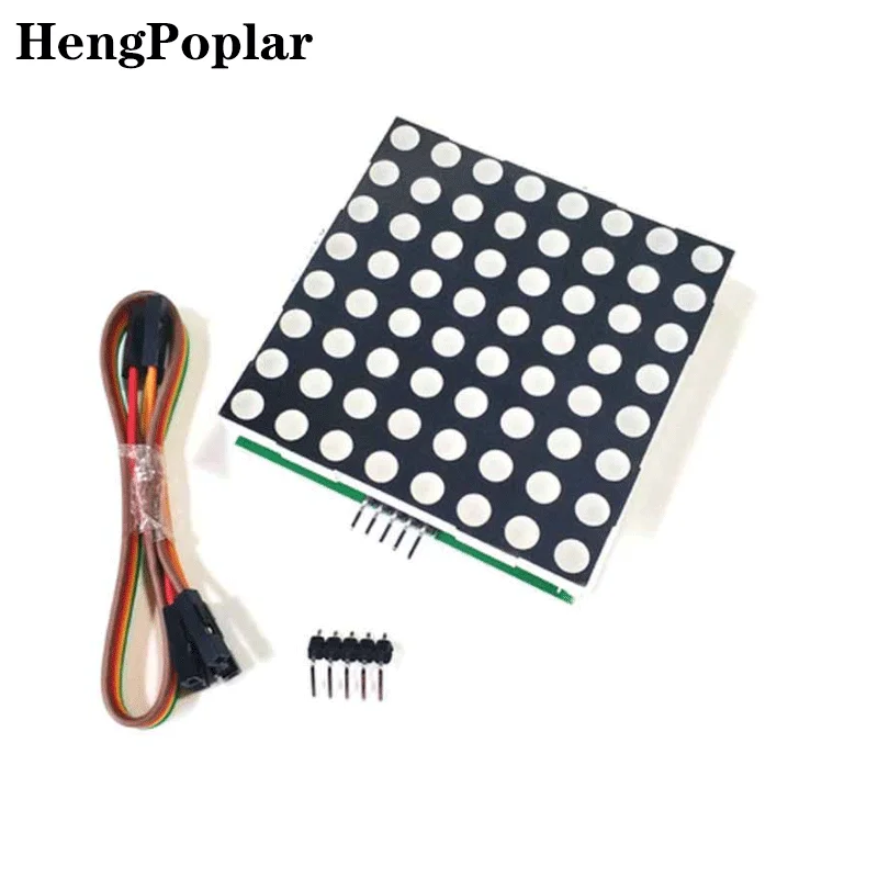 MAX7219 large dot matrix 2088AS drive display module 60*60MM dot matrix microcontroller control drive board