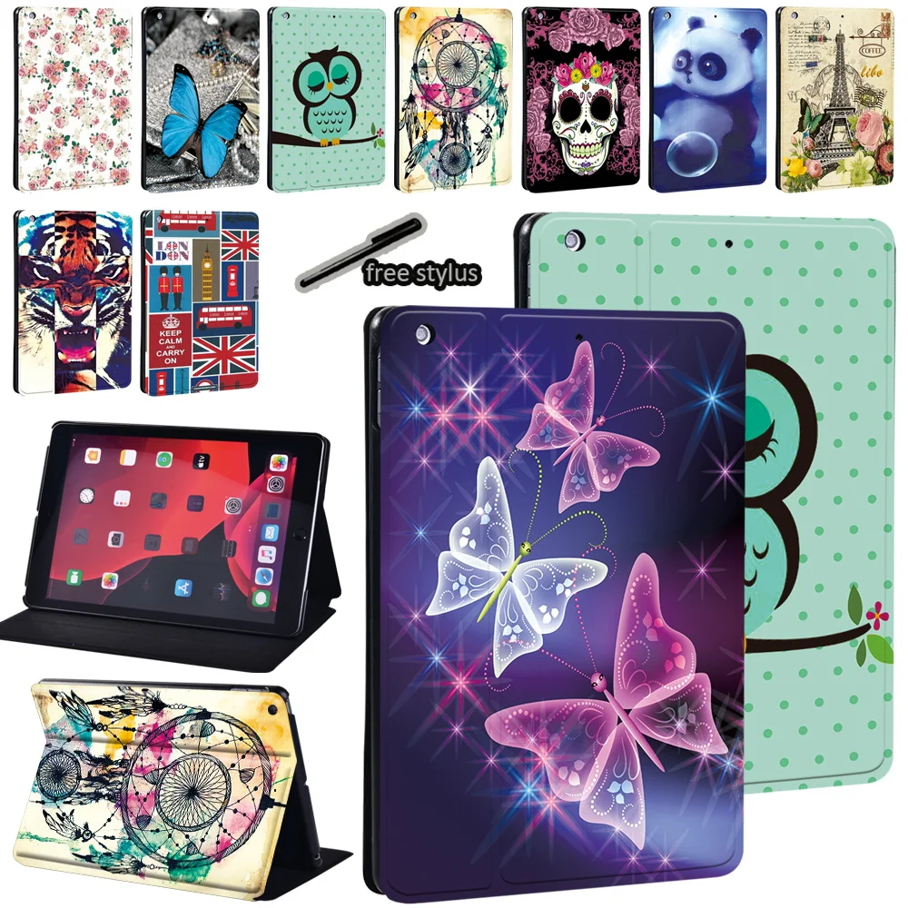 

Tablet Case for Apple IPad 9th Gen 10.2 Inch Portable Leather Stand Tablet Cover Case for IPad 2021 9th Generation 10.2