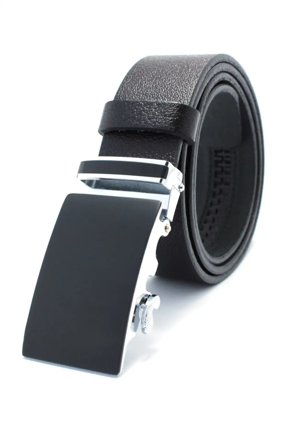 With automatic Buckles Without Holes Buffalo leather Classic Men 'S Belt High Quality Material, Workmanship Design Special Solid