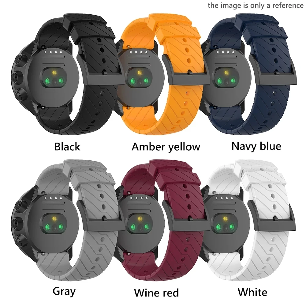 をのための7 9 baro腕時計アクセサリーのためスントD5 9スパルタスポーツリストバンド交換ブレスレット