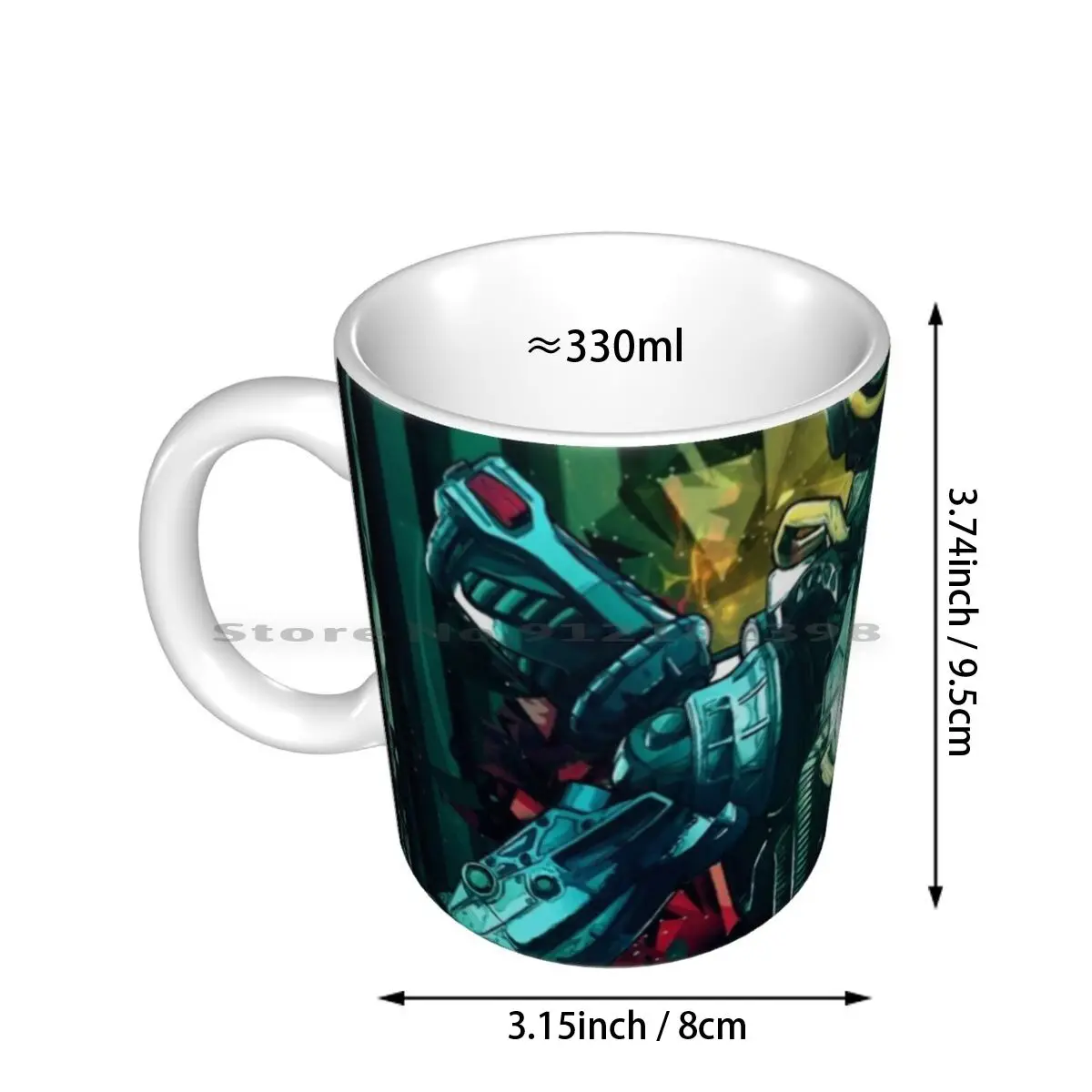 Apex Legenden Pathfinder Keramik becher Kaffeetassen Milch tee Tasse Apex Legenden Pathfinder Gaming Battle Royale kreative Trend