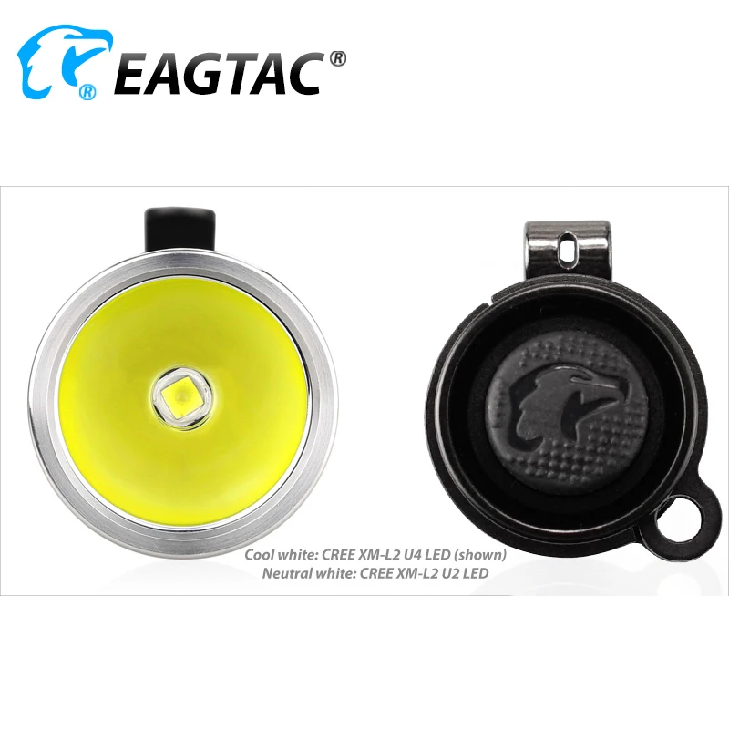 Eagtac-超高輝度戦術懐中電灯p25lc2 xml2,LED懐中電灯,18650 cr123aバッテリー,365nm,395nm,uv,nibana 219c