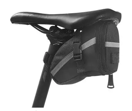 ROSWHEEL NO LOGO Portable Waterproof Bike Bicycle Seat Pouch Bicycle Tail Rear Pannier Cycling Saddle Bag Tool case storage bag
