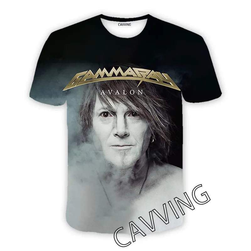 CAVVING 3D Printed  Gamma Ray Rock  Casual T-shirts  Hip Hop Tee Shirts Harajuku Styles Tops Clothing for Men/women   R02