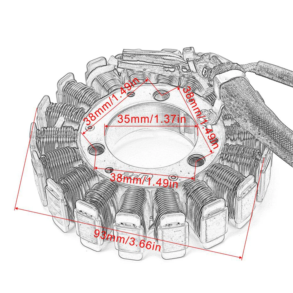 Magneto Engine Generator Stator Coil For Suzuki DR250R DRZ250 DRZ400 DRZ400E DRZ400SM Generator Charging