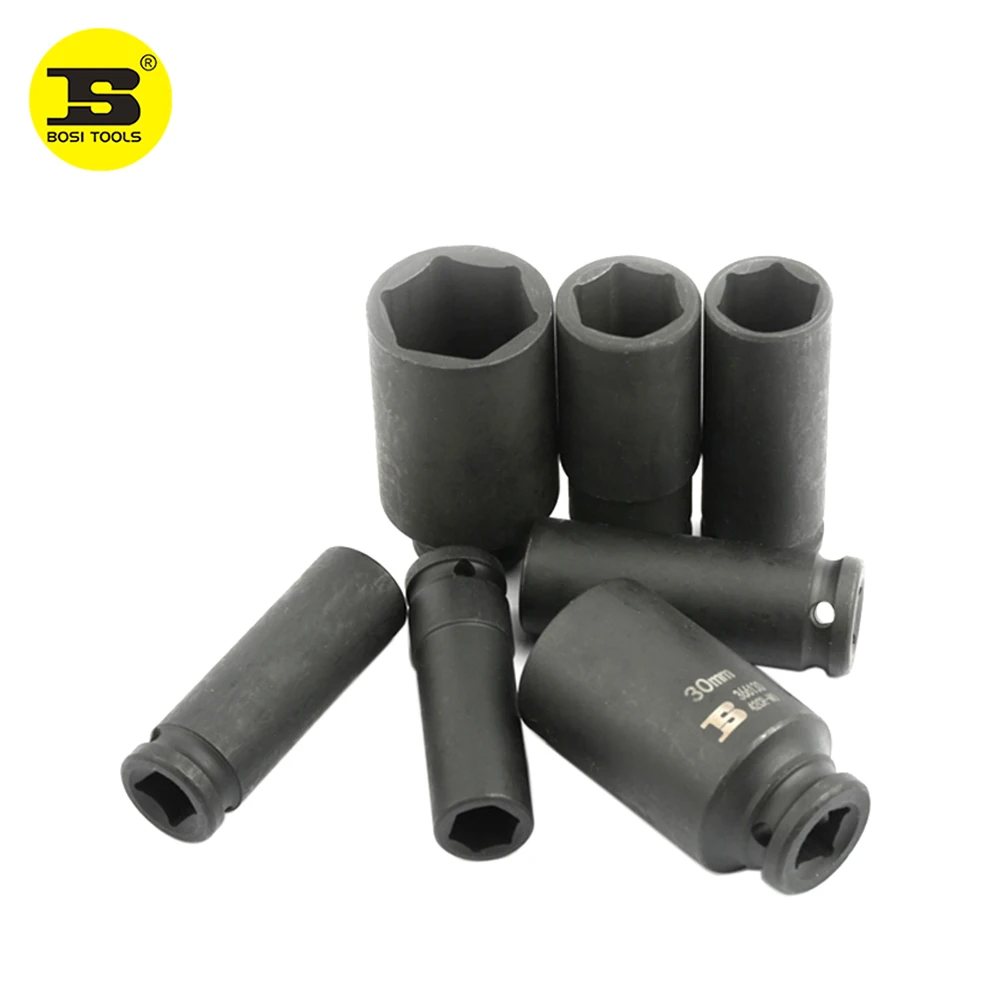 Bosi 1/2 "ตัวขับซ็อกเก็ตคนขับแบบนิวเมติกสีเทา