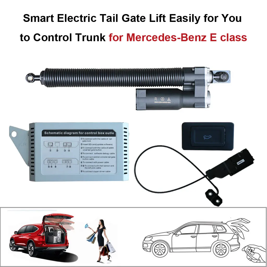 Car Electric Tail Gate Lift Special for Mercedes Benz E class 2012-2015 Auto Control the Trunk