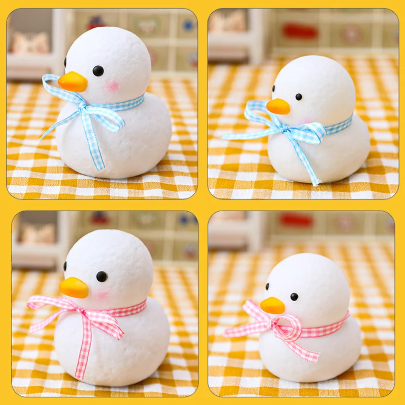 

LED Cute Little Yellow Duck Night Light Battery Power For Friend Children Cartoon Creative Gift Home Bedroom Bedside lamp Decor