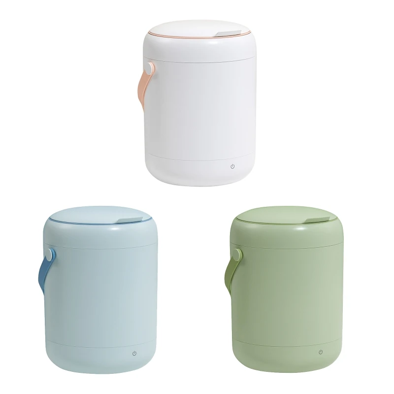 Mini Underwear Washer Portable Washer Small Home Washing Machine Ideal for RVs Apartments Dorms Ivory Easy to Use